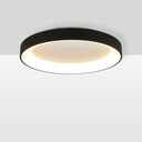iBruzzi Plafonnier Greccio Noir Sable 42W