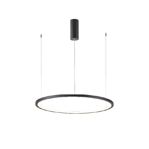 [IB5613I-838RPP-BK] iBruzzi Pendant Light Elva Sandy Black 38W 3000K - 4000K